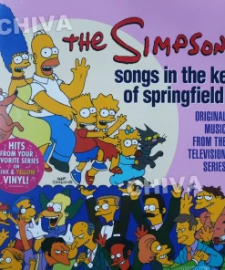 The Simpsons: Songs In The Key Of Springfield (Canary Yellow & Baby Pink Vinyl)
