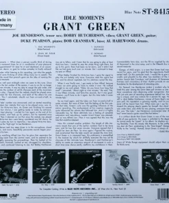 Grant Green – Idle Moments (Blue Note Essential Vinyl Series)