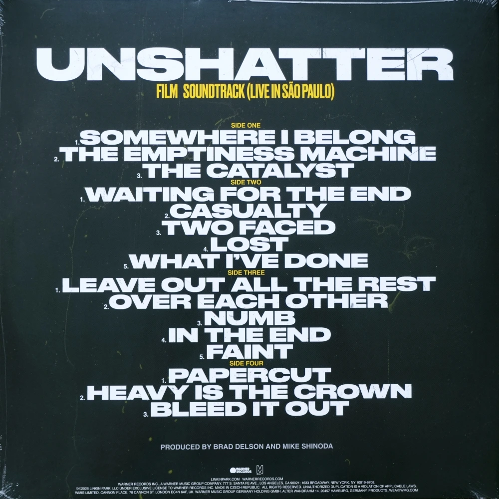 Linkin Park - Unshatter Film Soundtrack: Live in Sao Paulo (Citrus Vinyl) - Image 2