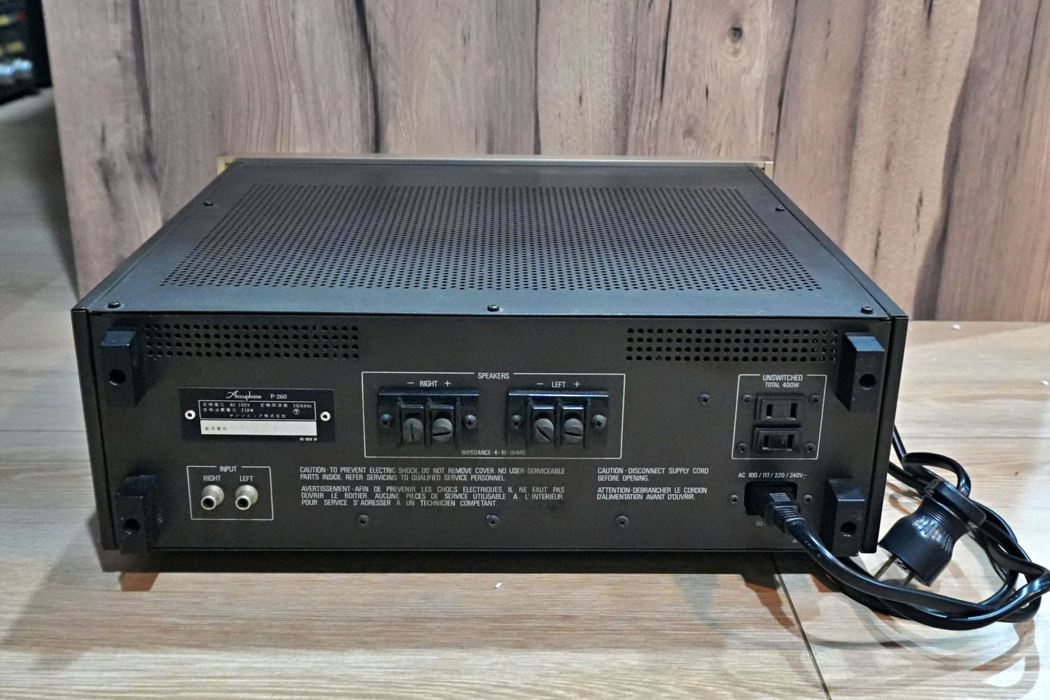 Power Amp Accuphase P-260 - Image 4